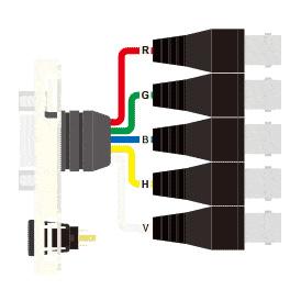 CANARE CP-H15FMSJ-I 壁用AVコンセント CPシリーズ VGA アイボリー