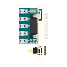 CANARE CP-H15SMSJ-1C-S 壁用AVコンセント CPシリーズ VGA シルバー