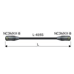 CANARE EC003-B22 0.3M BRN XLRケーブル NC3（オス）-NC3（オス） 0.3m 茶