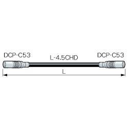 CANARE DN4.5HDC05 5M BLK DINケーブル DIN（オス）-DIN（オス） 5m 黒