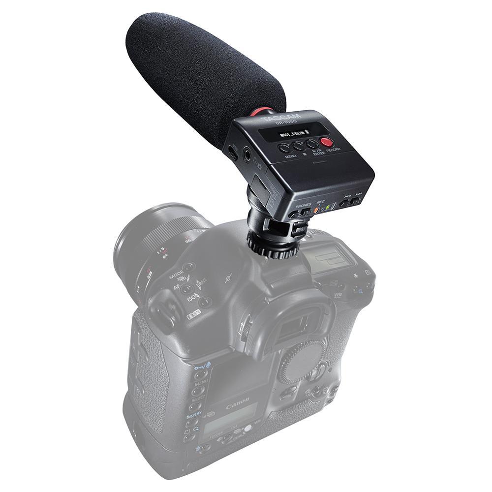 TASCAM DR-10SG ショットガンマイク搭載カメラ用リニアPCM