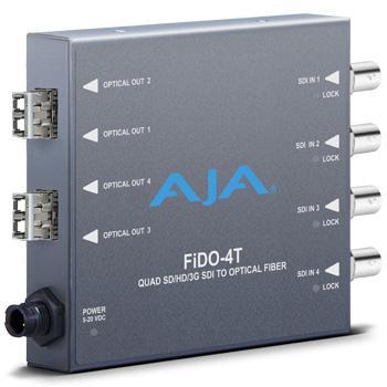AJA Video Systems FiDO-4T 光学ファイバー コンバーター 3G SDI to