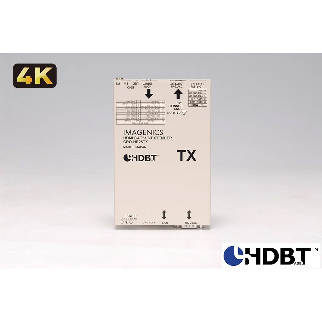 IMAGENICS CRO-HE25TX 4K対応HDMIツイストペア伝送・送信器 - 業務用