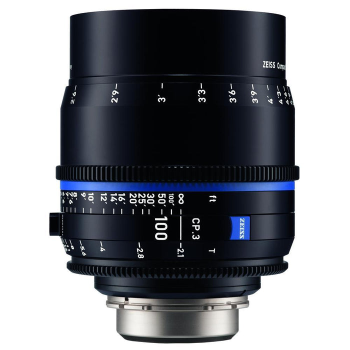 Carl Zeiss CP.3 100mm/T2.1 CF(Fマウント/フィート表示) コンパクトプライム CP.3 100mm/T2.1 CF(Fマウント/フィート表記)