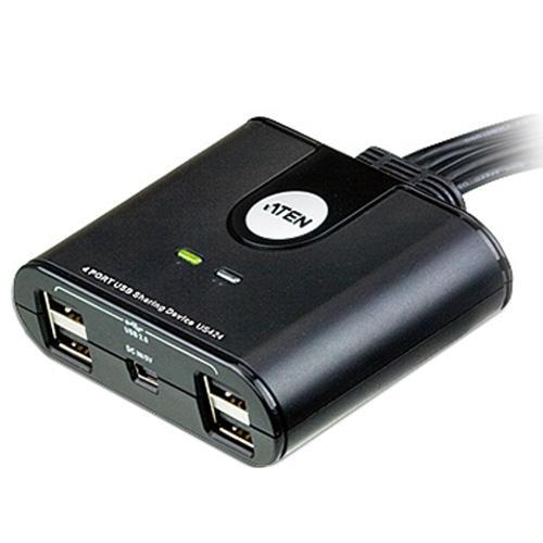 ATEN US424 4ポート USB2.0 デバイス共有器