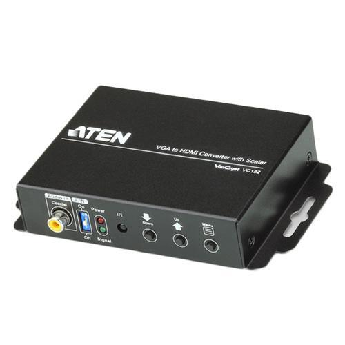 ATEN VC182 オーディオ・VGA → HDMIコンバーター(スケーラー搭載