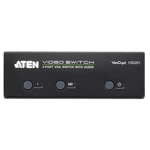 ATEN VS0201 2入力オーディオ・ビデオスイッチャー