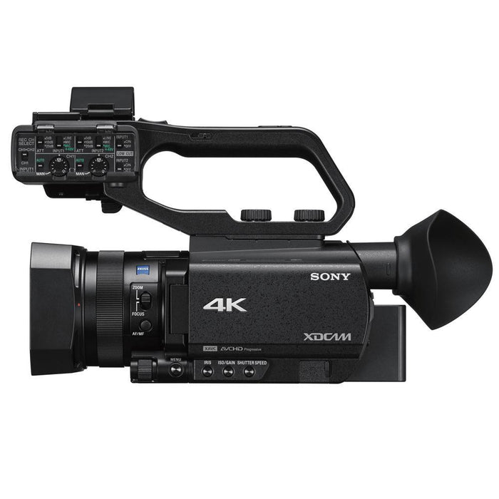 カメラSONY XDCAM PXW-X70 バッテリー4つ ECM-VG1付き - ビデオカメラ