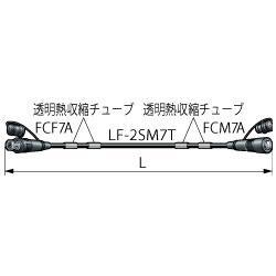 CANARE FCC100-7T 高強度細径光カメラケーブル（FCシリーズ） 100m 黒