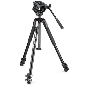 Manfrotto MK290LTA3-V ビデオ三脚キット 290LIGHT + MVH400AH | System5