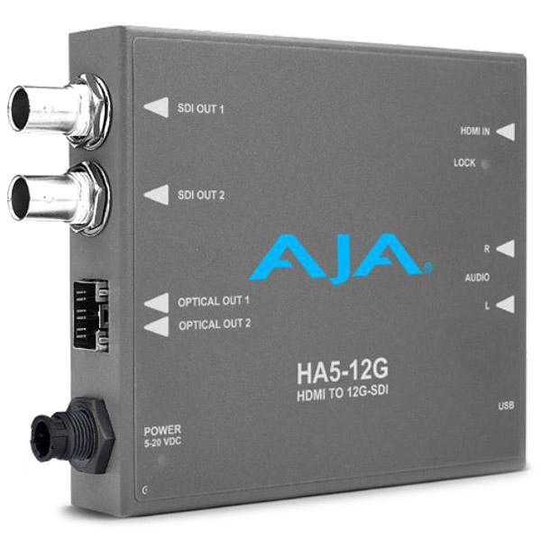 AJA Video Systems HA5-12G HDMI 2.0→12G-SDI コンバーター - 業務用撮影・映像・音響・ドローン専門店  システムファイブ