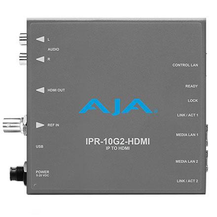 AJA Video Systems IPR-10G2-HDMI SMPTE ST 2110 対応ビデオ