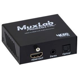 MuxLab MUX-CH500436 4K/60P対応HDMIオーディオ分離器 - 業務用撮影