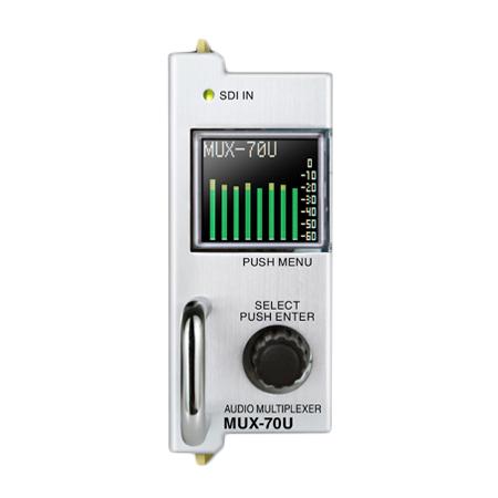VIDEOTRON MUX-70U-D 12G対応音声マルチプレクサー(デジタル8入力