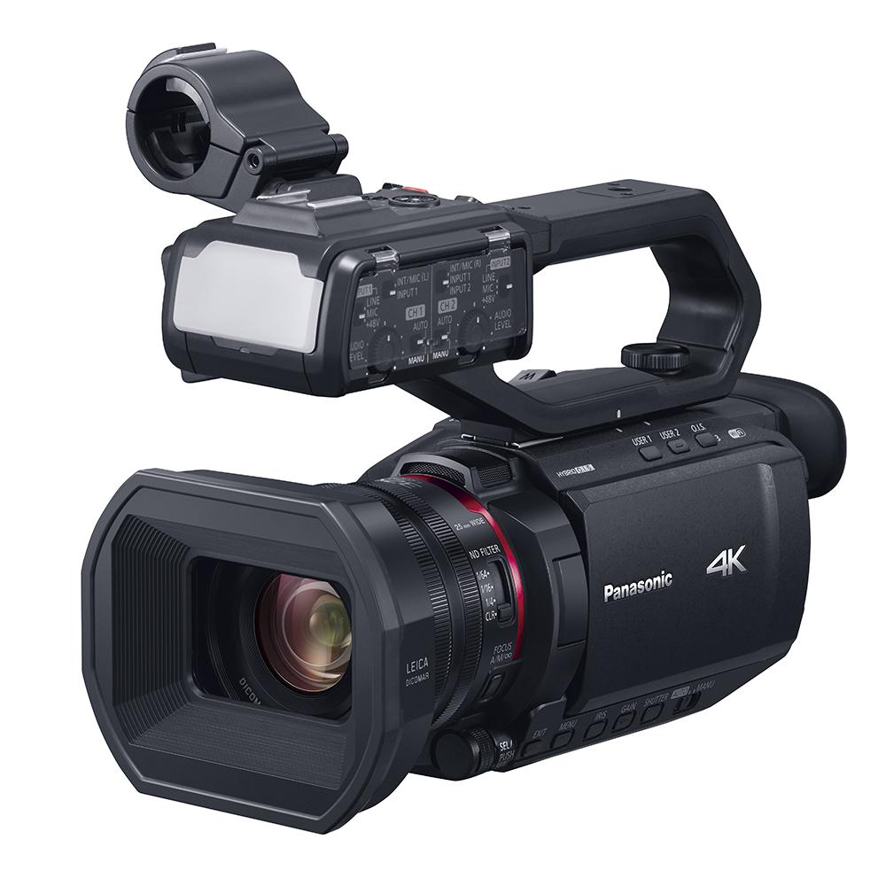パナソニック 4K ビデオカメラ 64GB 光学20倍ズーム ピュアホワイト HC