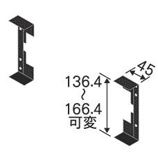 CANARE CSW-KBF-2-HK（2枚セット） 壁用端子盤挟み込み金具