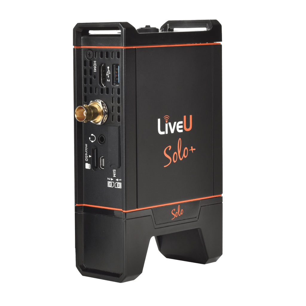 LiveU Solo PLUS 送信機 SDI+HDMI Vマウント 元箱付き-