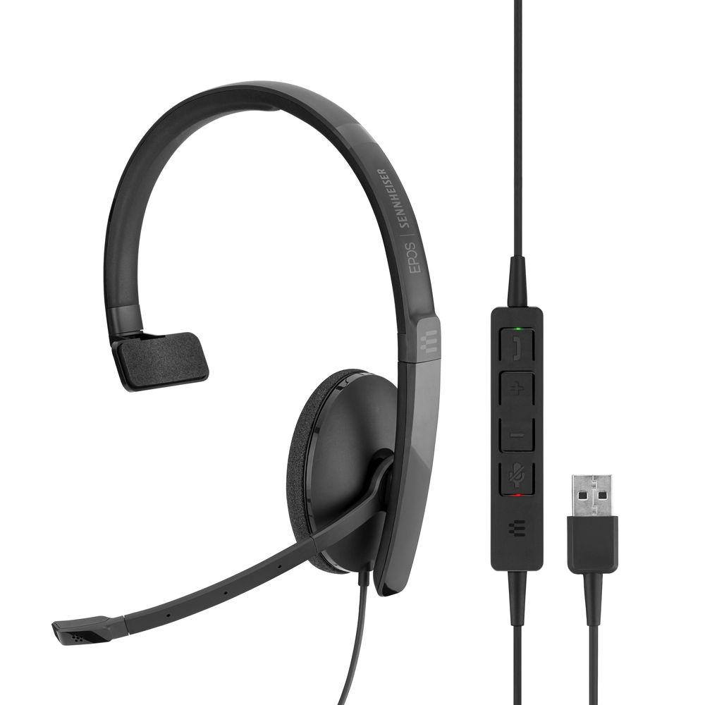 EPOS|SENNHEISER 508314 片耳USBヘッドセット SC 130 USB - 業務用撮影