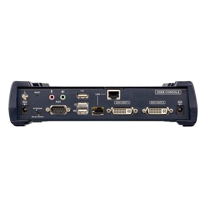 ATEN KE6940AR DVI-Iデュアルディスプレイ IP-KVMレシーバー（デュアル電源/LAN対応