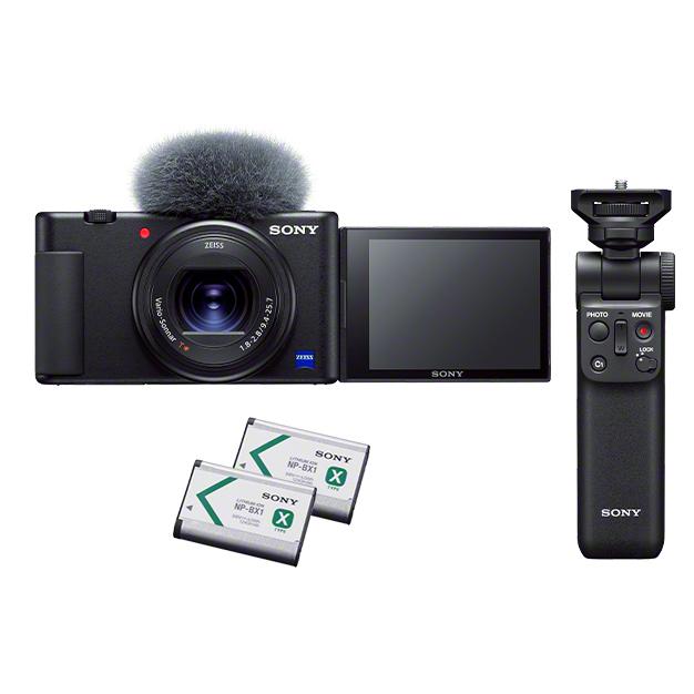 Vlogカメラ zv-1 総額11万超シューティンググリップ＋ショットガンマイク
