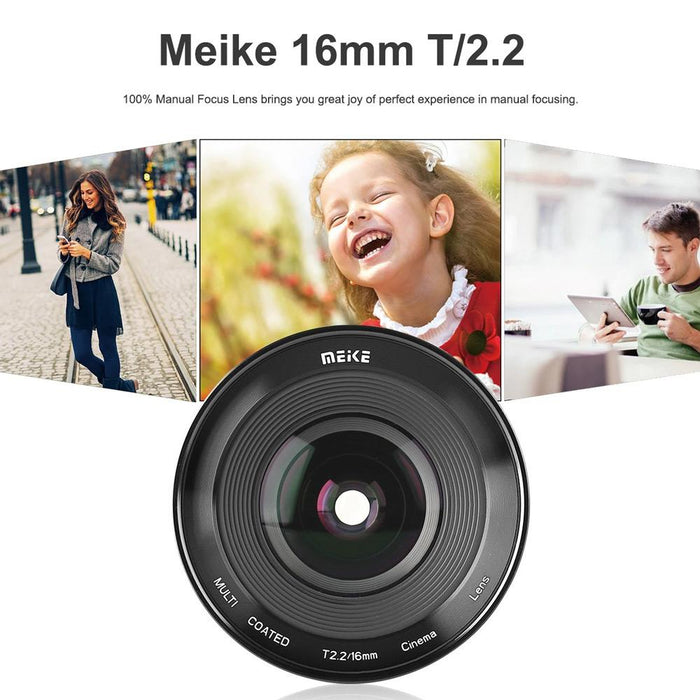 Meike 20640001 MK-16mm T2.2-M43