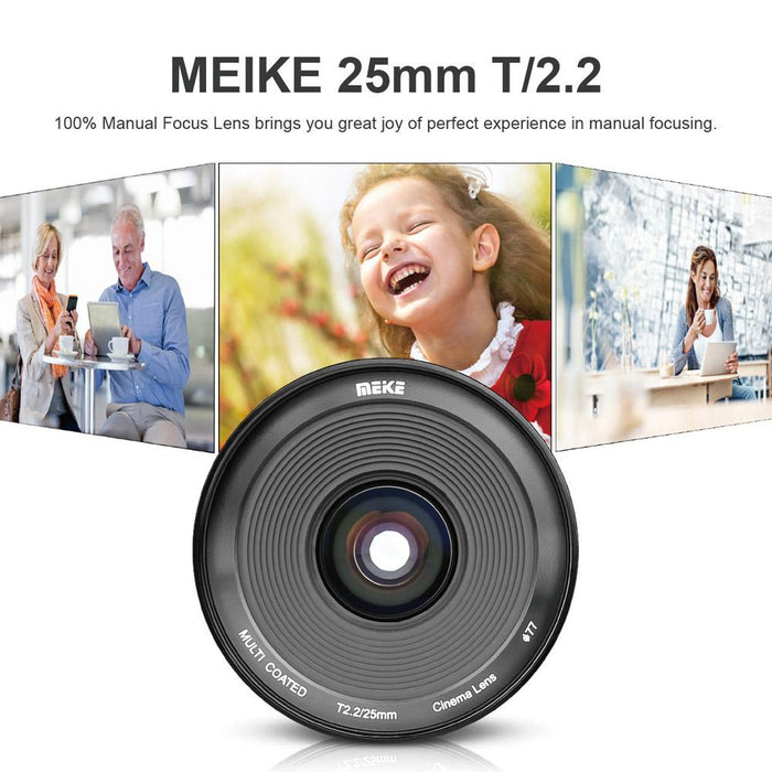 Meike 20660008 MK-25mm T2.2-E