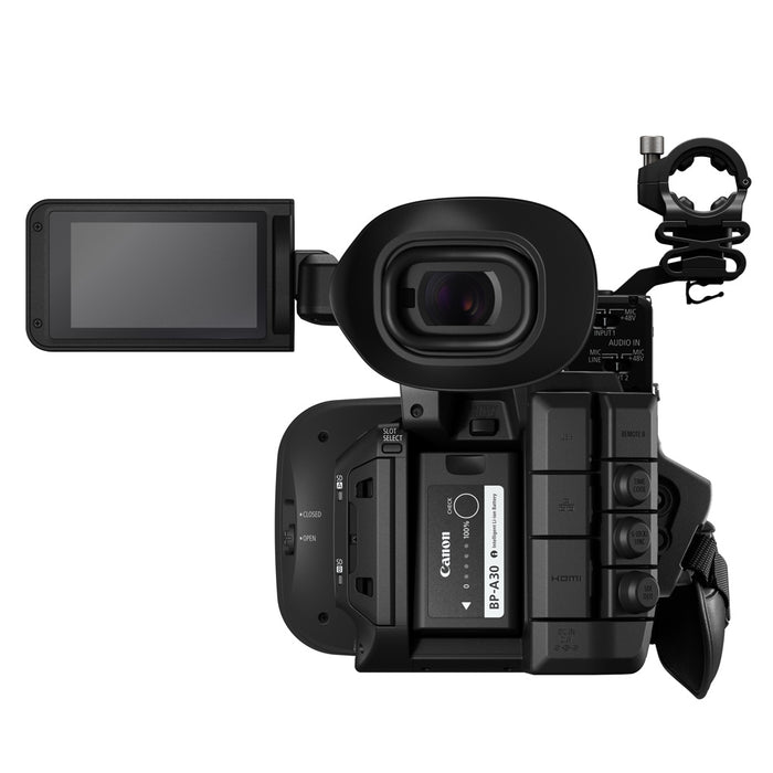 輝い CANON XF400 業務用ビデオカメラ 音楽録音用マイクロホン2本付属 