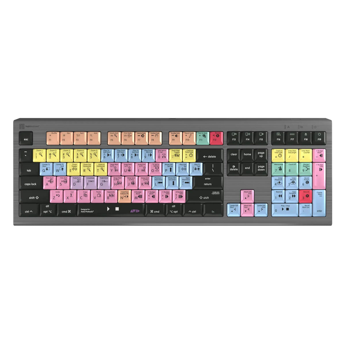 Logickeyboard LKB-PT-A2M-US Avid Pro Tools MAC Astra 2 US