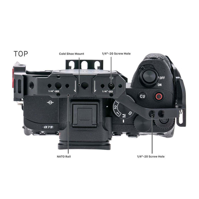 Tilta TA-T30-FCC-B Full Camera Cage for Sony a7 IV(Black)