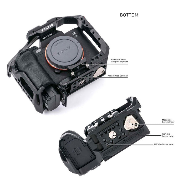 Tilta TA-T30-FCC-B Full Camera Cage for Sony a7 IV(Black)