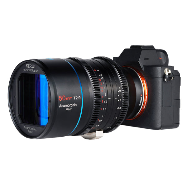 SIRUI FFEK6-E 50mm T2.9 1.6X フルサイズアナモルフィックレンズ(E