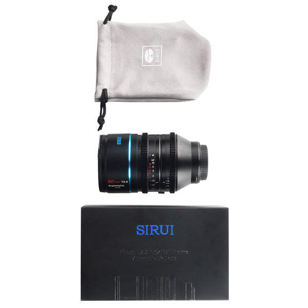SIRUI FFEK6-E 50mm T2.9 1.6X フルサイズアナモルフィックレンズ(E