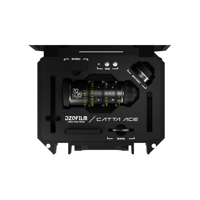 DZOFilm DZO-FFA70135-BLK Catta Ace Zoom シネマズームレンズ PL/EFマウント70-135mm T2 -  業務用撮影・映像・音響・ドローン専門店 システムファイブ