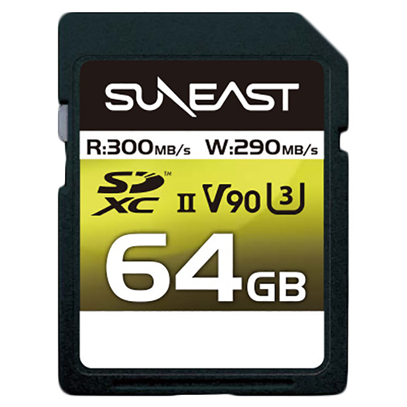 SUNEAST SE-SDU2064GA300 SUNEAST ULTIMATE PRO SDXC(64GB/U3/UHS-II/V90)
