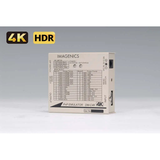 IMAGENICS DM-C4K HDMIプラグアンドプレイ エミュレーター - 業務用 
