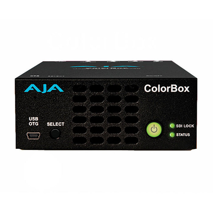 AJA Video Systems ColorBox インライン HDR/SDR Color トランスフォーム