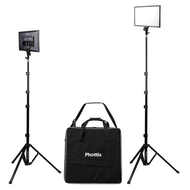 Phottix Nuada S3 II LED Light Twin Kit Set - 業務用撮影・映像