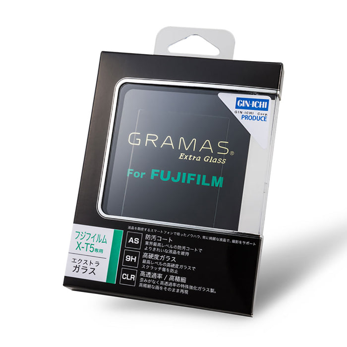 GRAMAS DCG-FJ10 ガラス製液晶保護シール Extra Glass for FUJIFILM X-T5