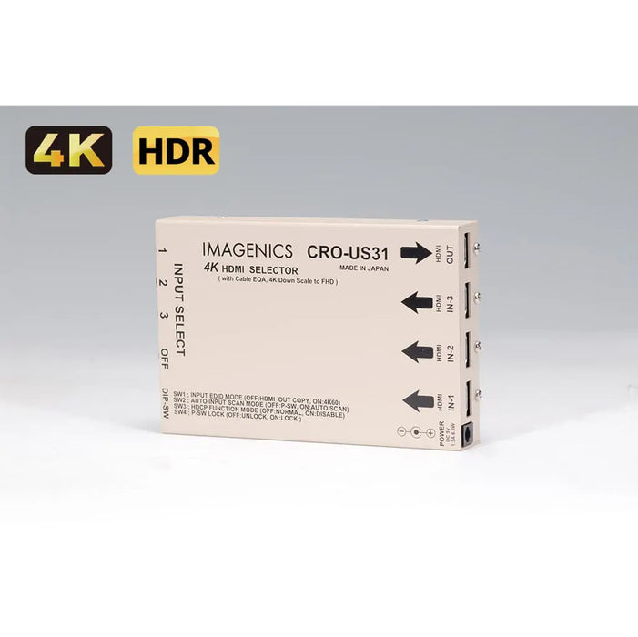 IMAGENICS CRO-US31 3入力1出力4KHDMIセレクター