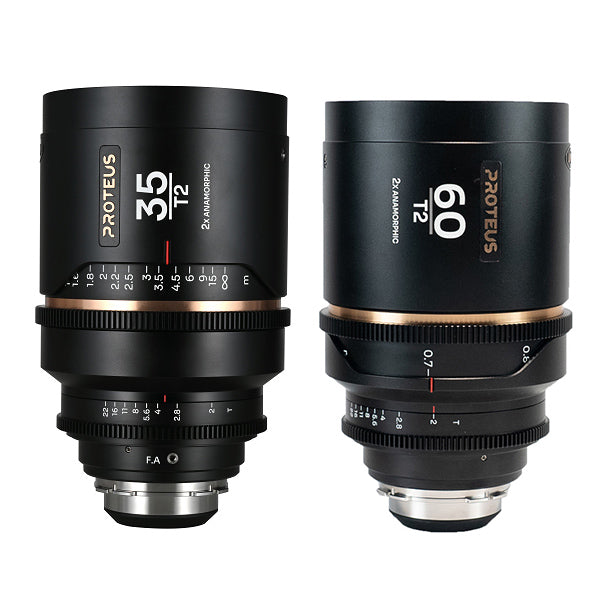 LAOWA LAO0446 Proteus 2X Anamorphic 2Lens Bundle(35mm/60mm) Amber(Feet)