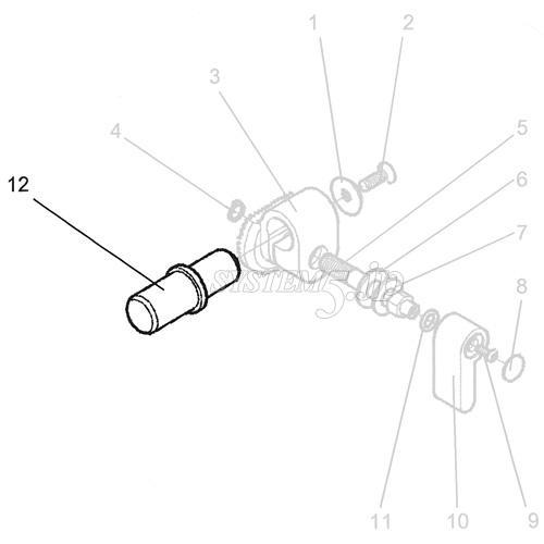 Vinten 3219-229 Spigot,pan bar(パーツ) - 業務用撮影・映像・音響・ドローン専門店 システムファイブ