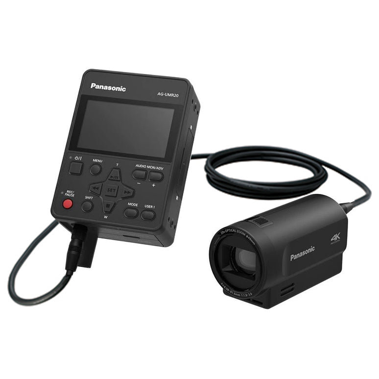 Panasonic AG-UMR20 + AG-UCK20GJ + AG-C20020G 4Kポブカム 接続 ...