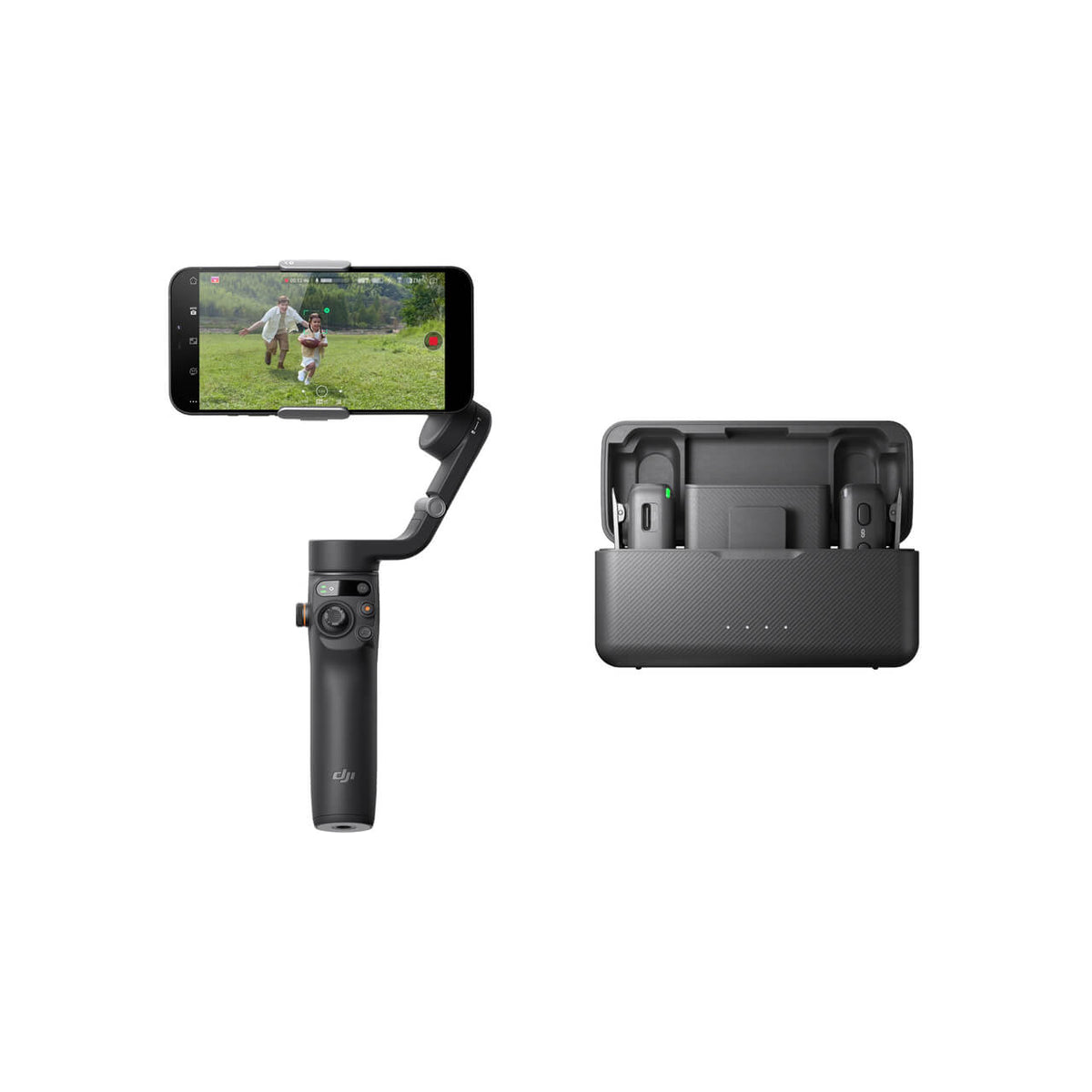 DJI Osmo Mobile 6 スレートグレー Vlogコンボ - 業務用撮影・映像・音響・ドローン専門店 システムファイブ