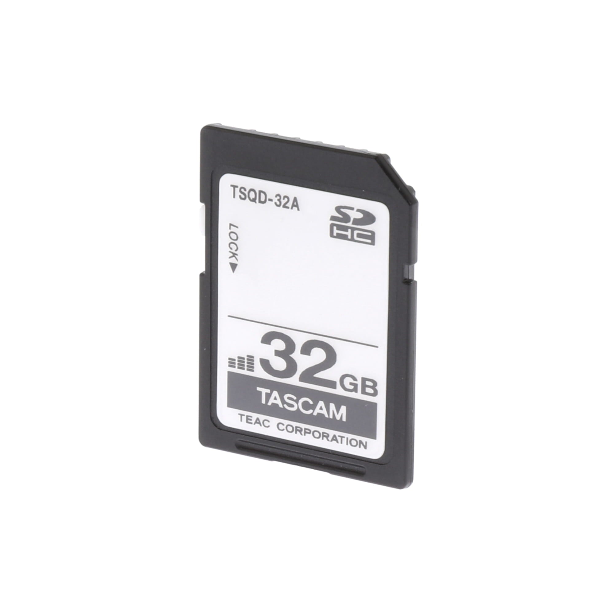 TASCAM 動作確認済みSDカード32GB TSQD-32A