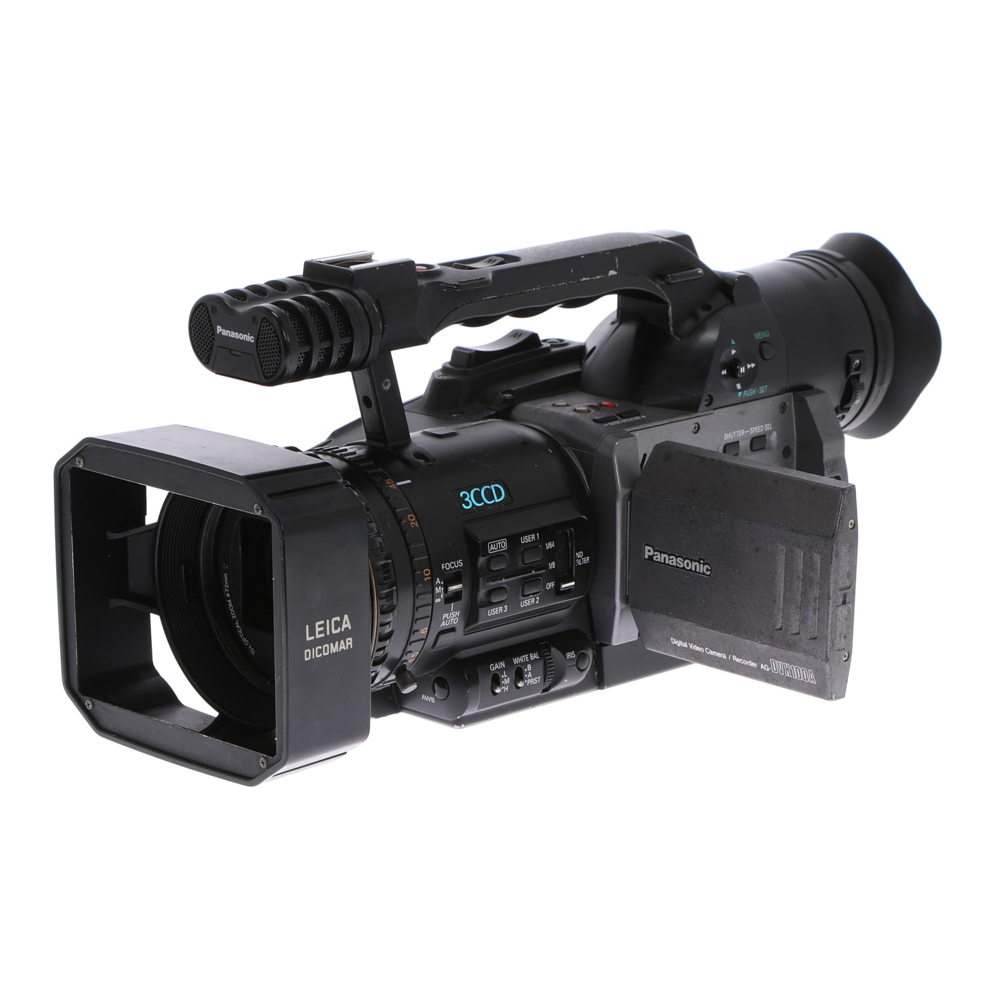 パナソニック製 ミニDVカメラレコーダーAG-DVX100a - ビデオカメラ