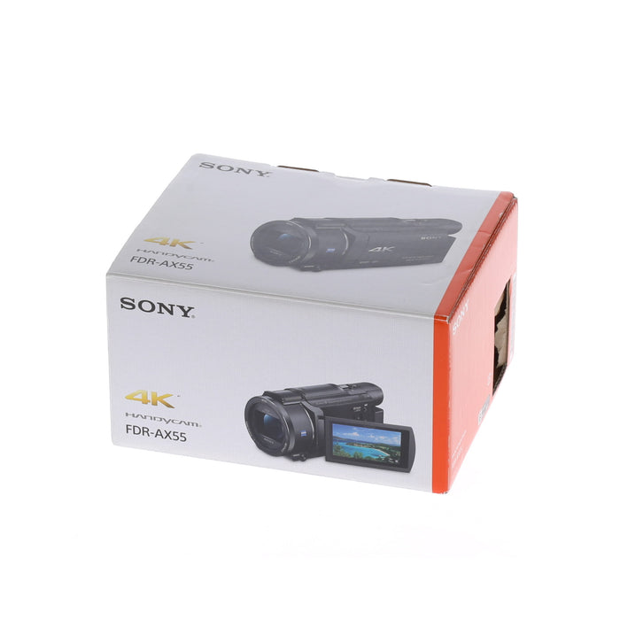 中古品】SONY FDR-AX55 デジタル4Kビデオカメラレコーダー - 業務用 
