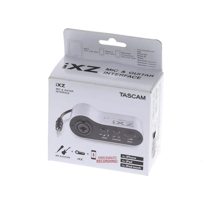 TASCAM iXZ マイク&ギター インターフェース - 配信機器・PA機器