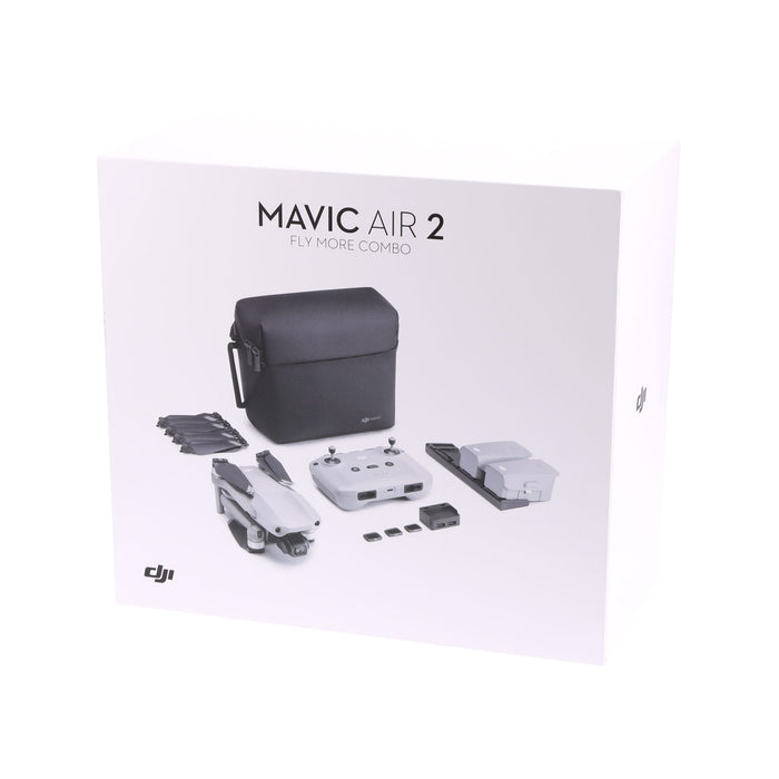 【中古品】DJI Mavic Air 2 Fly More Combo DJI Mavic Air 2 Fly More  コンボ[内蔵リモートID対応/事前登録無し]