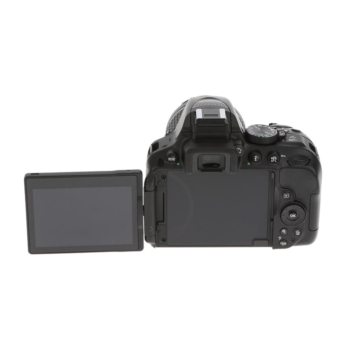 お得お買い得 中古品Nikon D5300 AF-P 18-55 VR KIT BLACK 9ZS2V