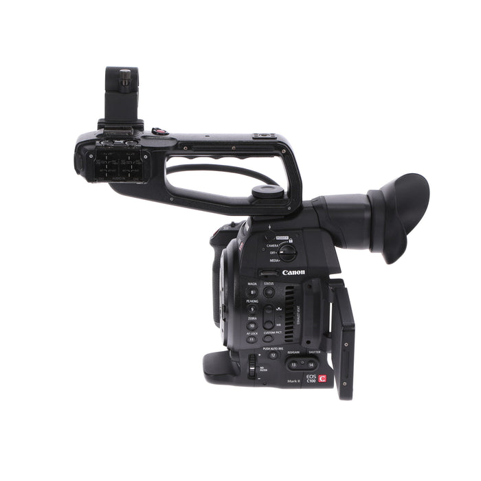 【中古品】Canon EOS C100MK2 デジタルシネマカメラ ボディー(EFマウント) EOS C100 Mark II